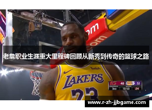老詹职业生涯重大里程碑回顾从新秀到传奇的篮球之路